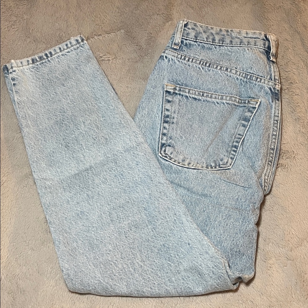 Topshop Light Blue Boyfriend Jeans